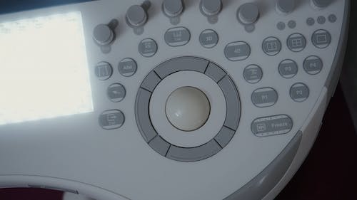 Control Panel Of A Imaging Machine