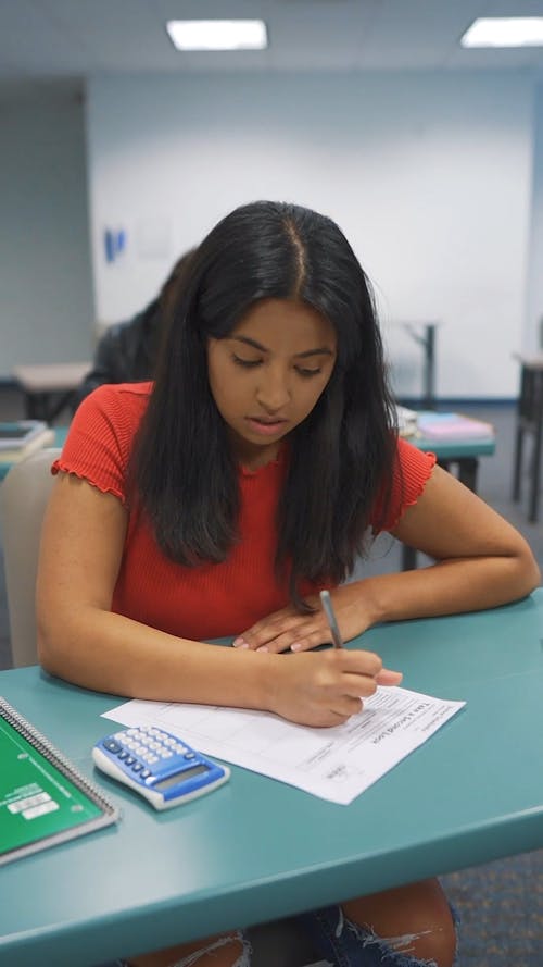 Student Cheating During an Exam