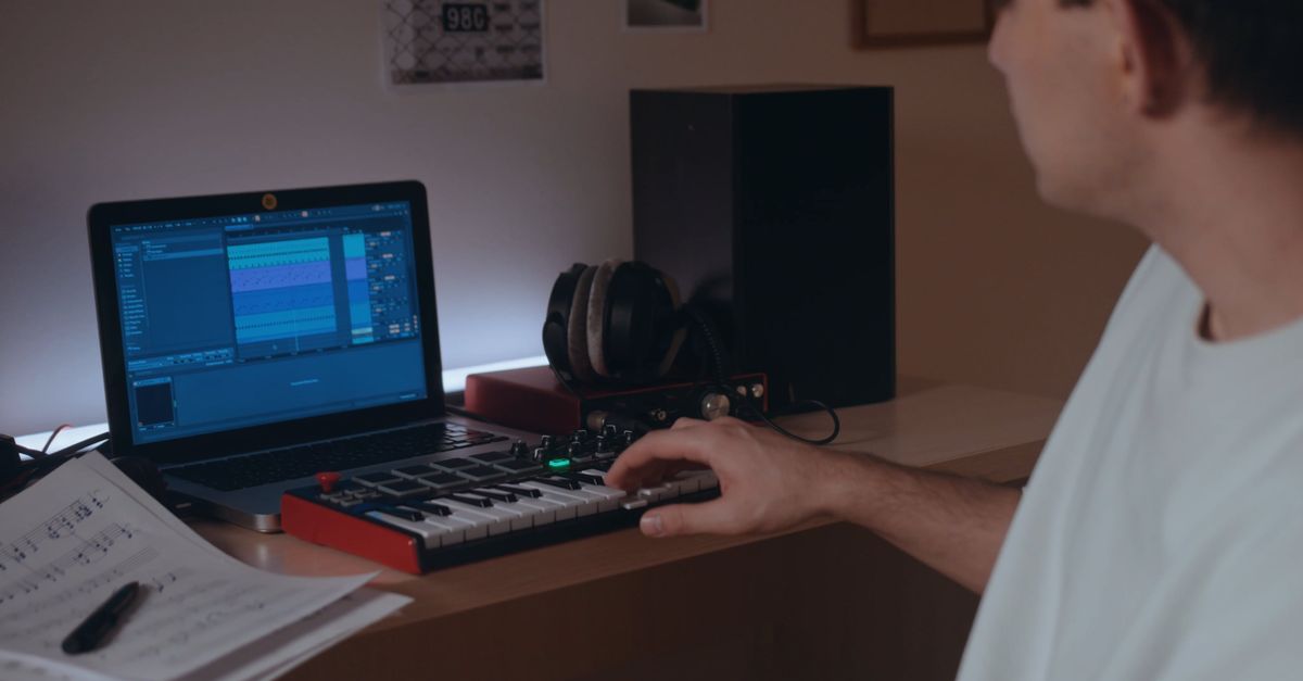 Young Man Making Music · Free Stock Video