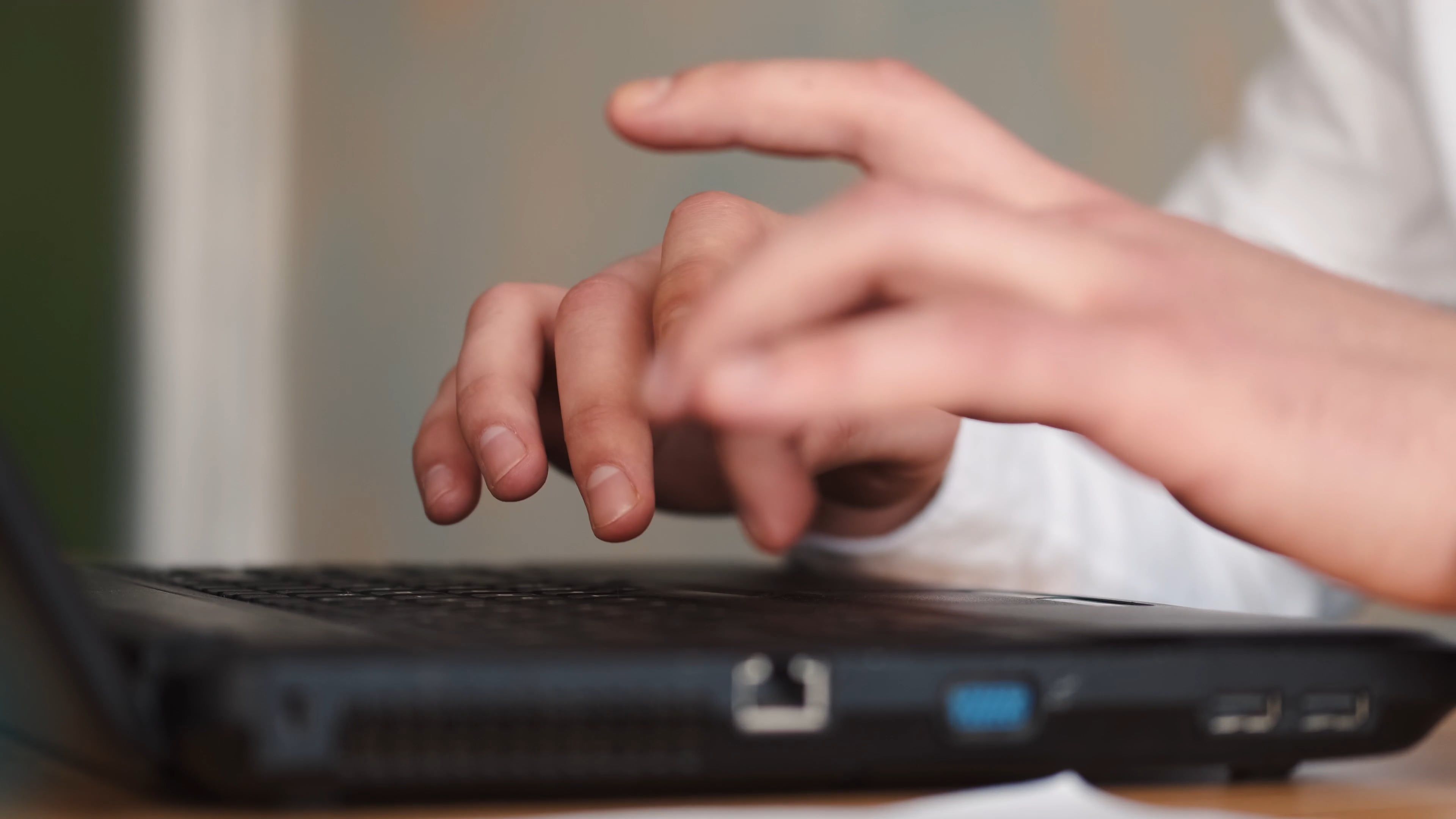 typing on a laptop 7100915 — free pexels stock footage