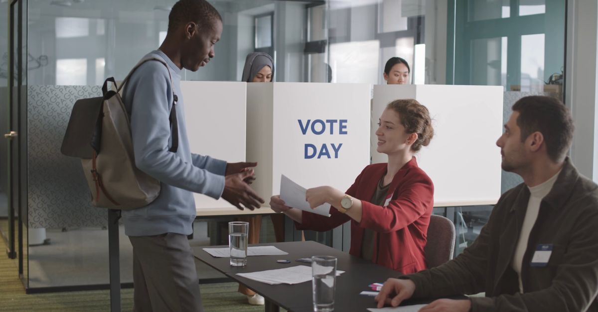 Cast Vote People Casting Their Vote Free Stock Video Footage, Royalty-Free 4K ...
