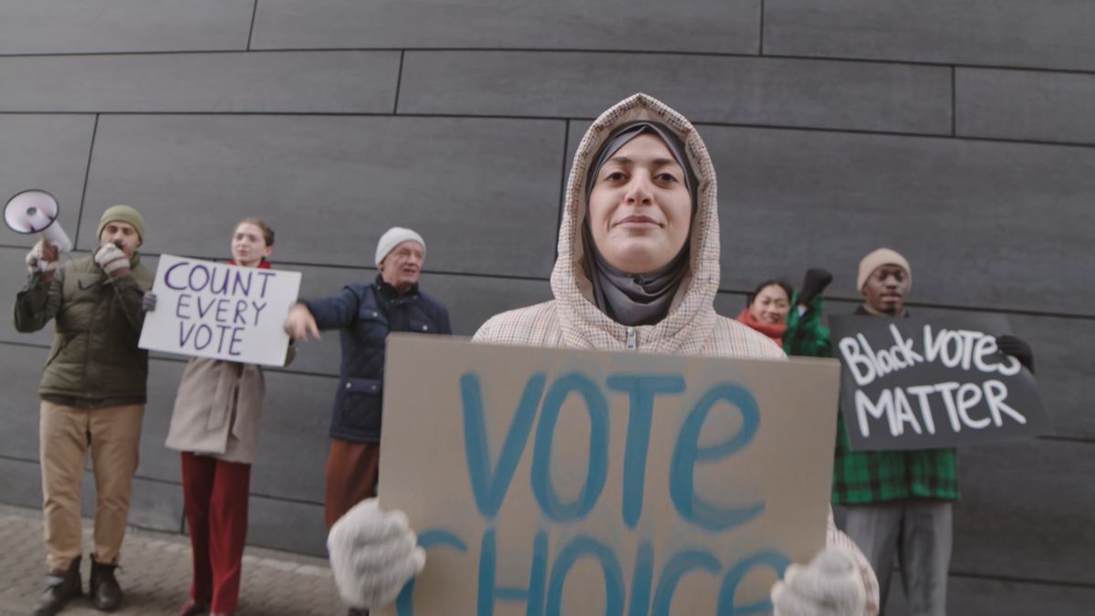 Cast Vote People Casting Their Vote Free Stock Video Footage, Royalty-Free 4K ...