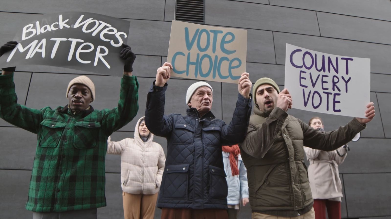 Cast Vote People Casting Their Vote Free Stock Video Footage, Royalty-Free 4K ...