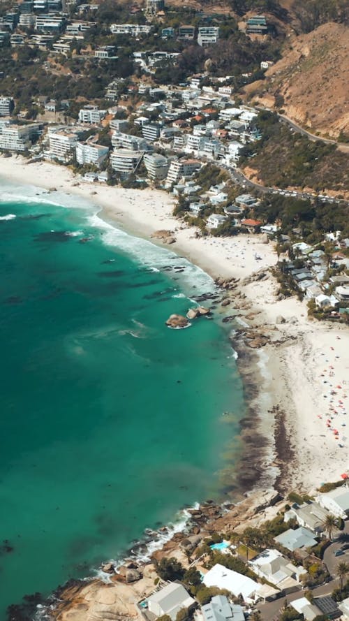 Drone Footage of a Beautiful Beach