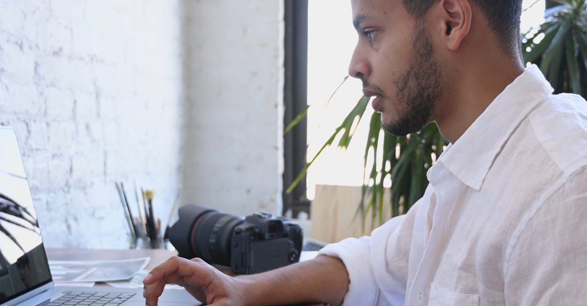 Man Using Computer 4k A Man Using a Laptop Free Stock Video Footage, Royalty-Free 4K & HD ...