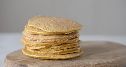 Healthy Pancakes with Bananas 