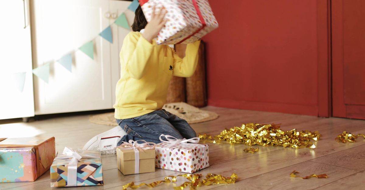 Presents Video Boy Opening her Birthday Presents Free Stock Video Footage, Royalty ...