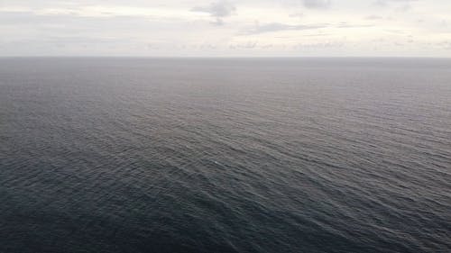 Aerial Footage of a Calm Ocean