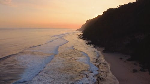 Drone Footage of the Beach