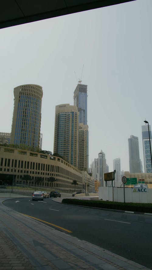 Video of Tall Buildings and Roads