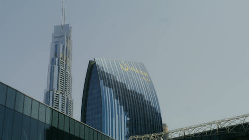 A Low Angle Shot of Buildings in the City