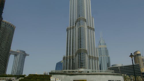 Low Angle Shot of a Building