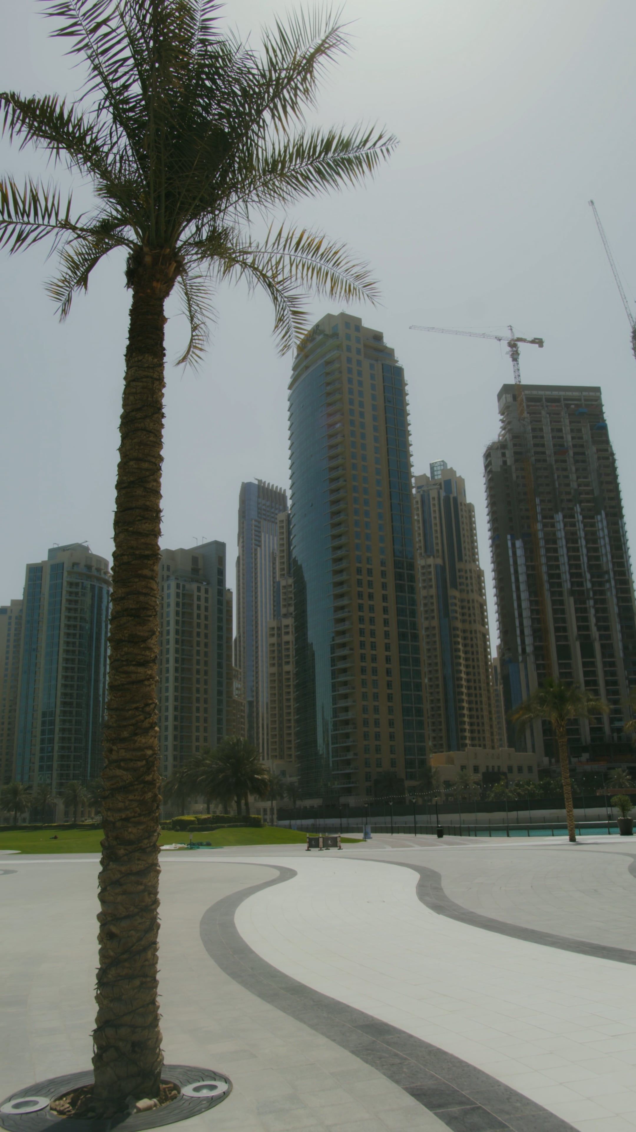 Low Angle View Of Buildings In Dubai Free Stock Video low-angle-view-of-buildings-in-dubai-free-stock-video