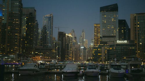 Dubai Marina at Night