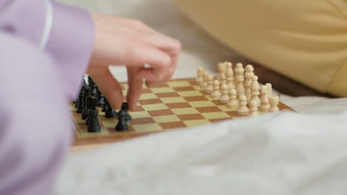 People Playing Chess
