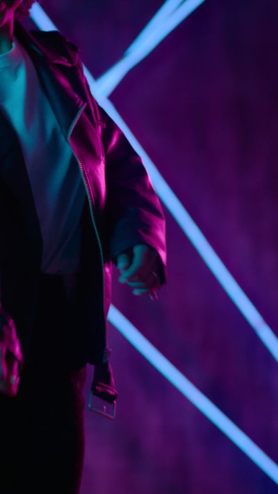 SHVETS production's cyberpunk aesthetic video