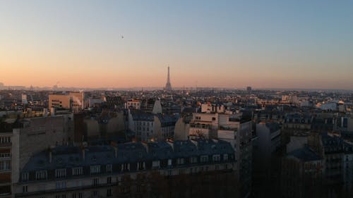 Drone Footage City of Paris