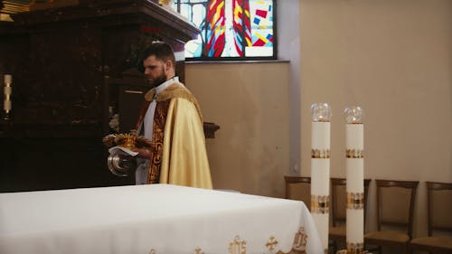 A Priest on the Altar
