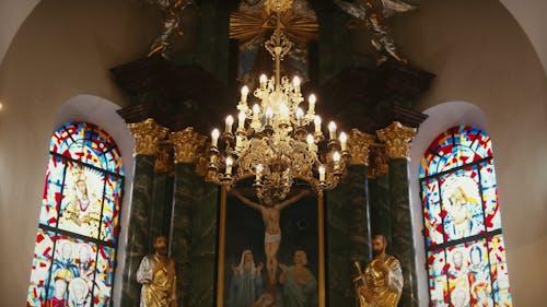 Ornate Religious Altar