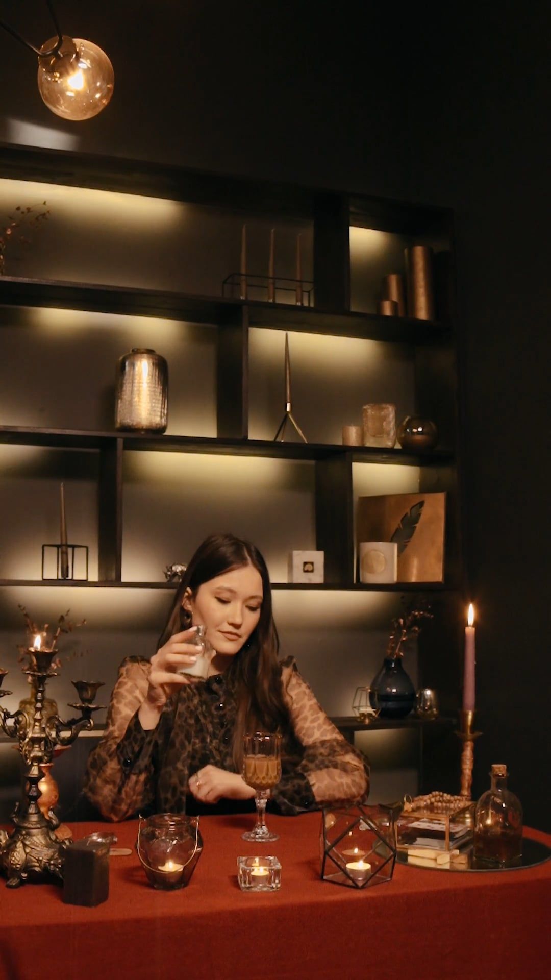 A Woman Pouring Potion on a Goblet Free Stock Video Footage, Royalty ...