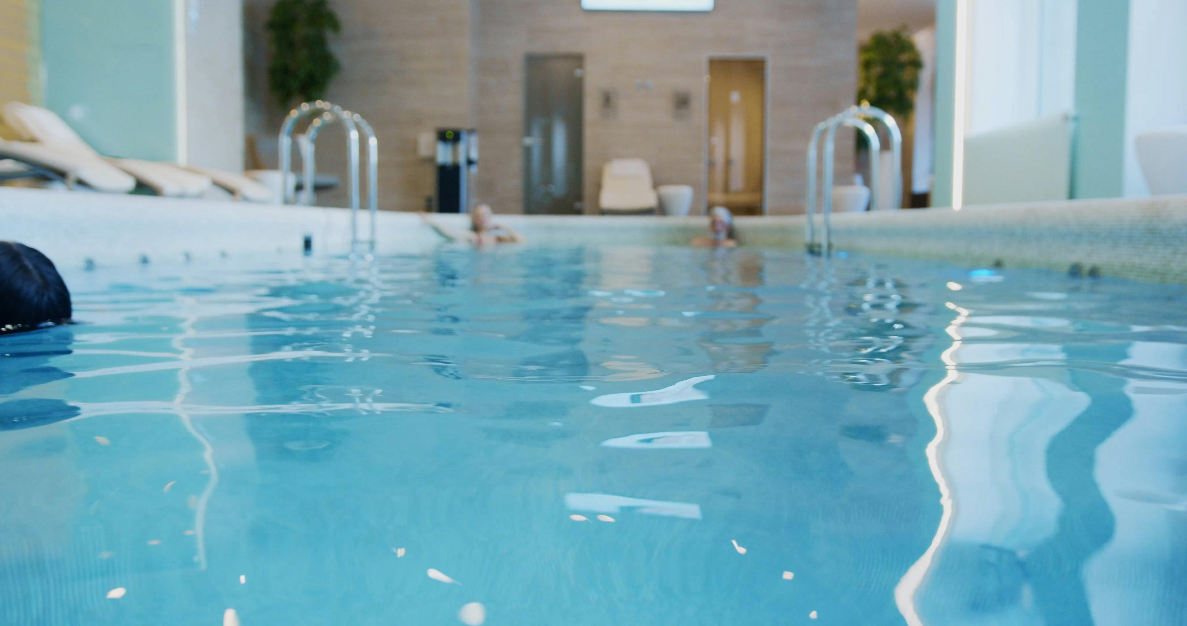 A Woman Swimming in the Pool Free Stock Video Footage, Royalty-Free 4K ...
