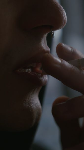 流鼻血视频素材