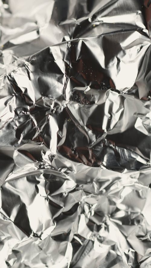 Crumpled Aluminum Foil