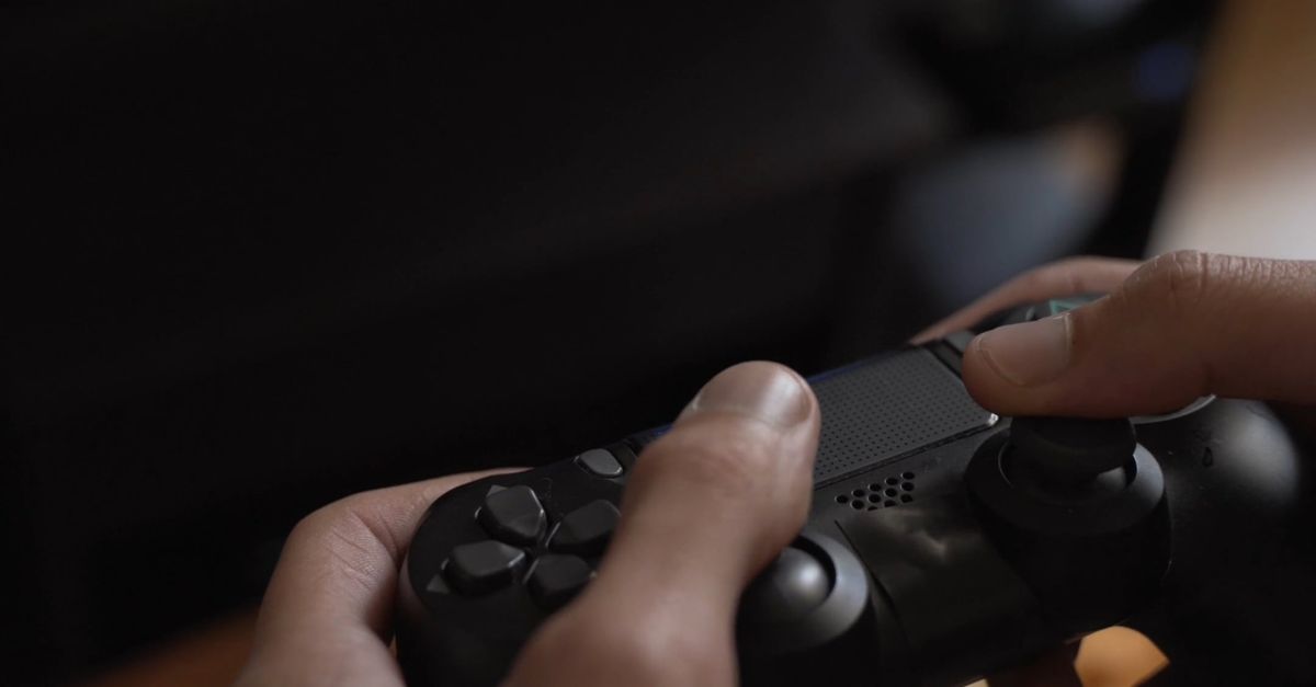 Person Using Game Controller Close-Up View of Person Using Game Controller Free Stock Video Footage ...