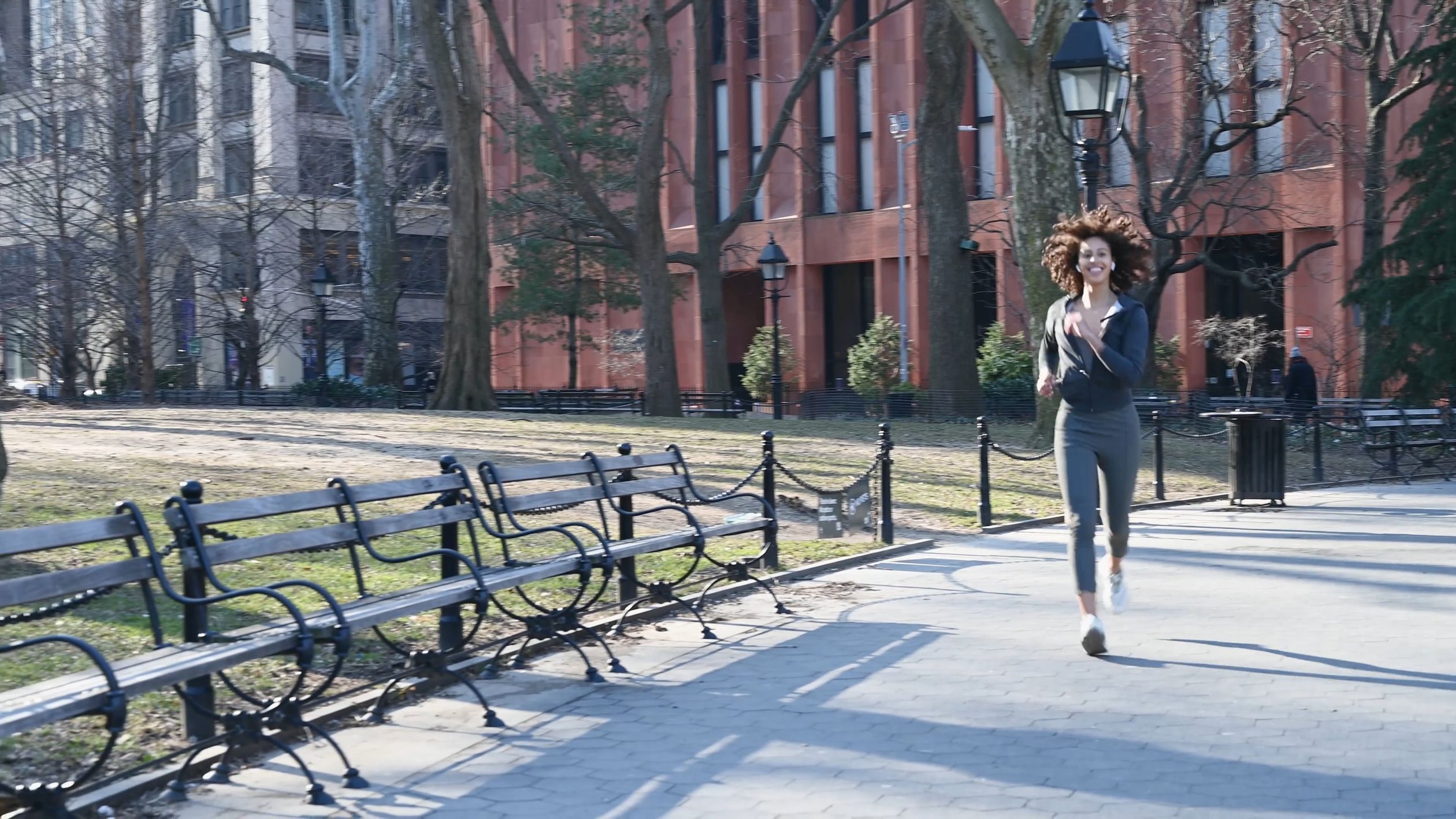 A Woman Jogging Free Stock Video Footage, Royalty-Free 4K & HD Video Clip