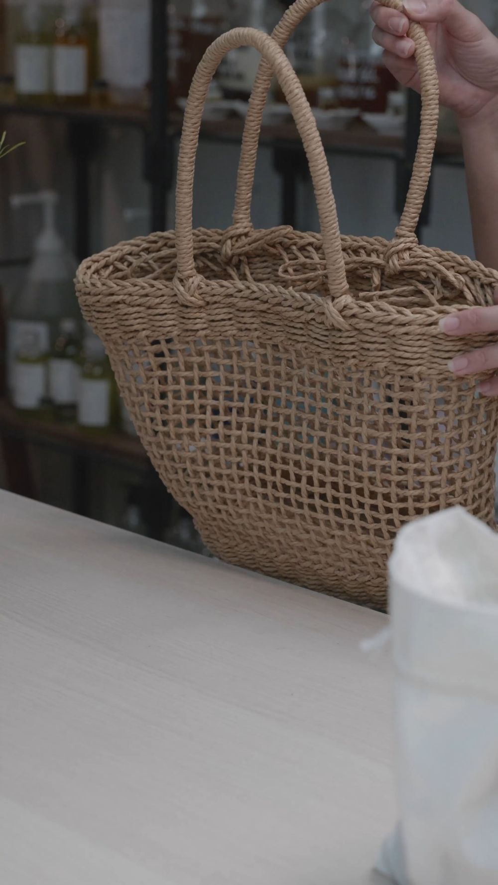 Organizzatore Da Parete Multifunzionale 9 Tasche: Borsa Porta Scarpe Appendiabiti In Grigio, Salvaspazio Per Armadio E Porta, Con Ganci Inclusi