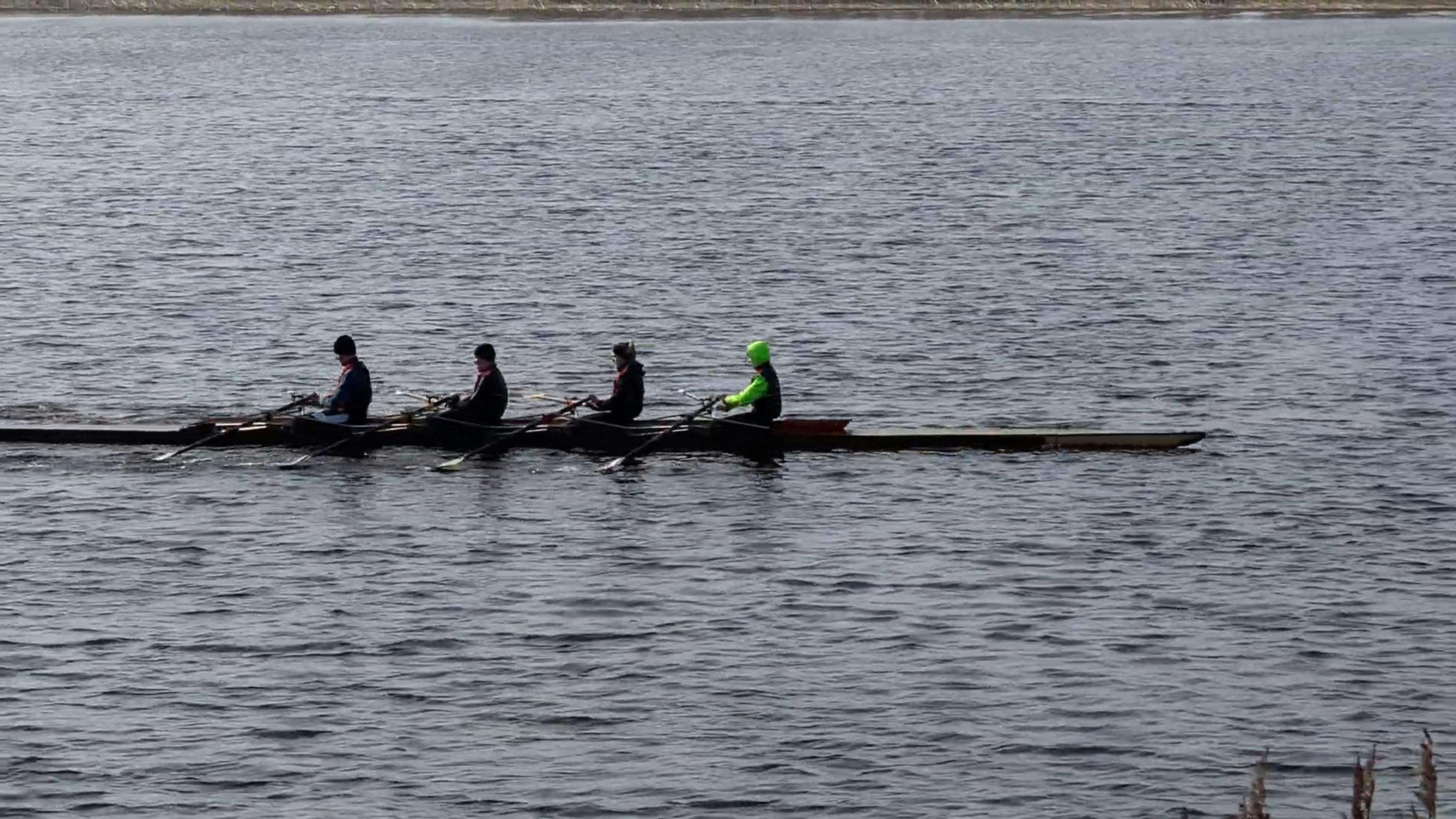 People in a Rowing Competition · Free Stock Video