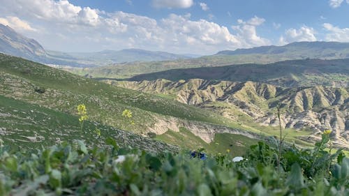 Time-Lapse Video of a Beautiful Scenery at the Valley 