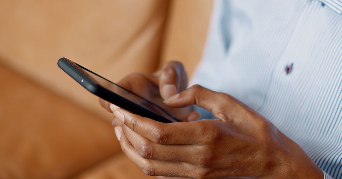 Phone Use Picture Person Using a Smartphone Free Stock Video Footage, Royalty-Free 4K ...
