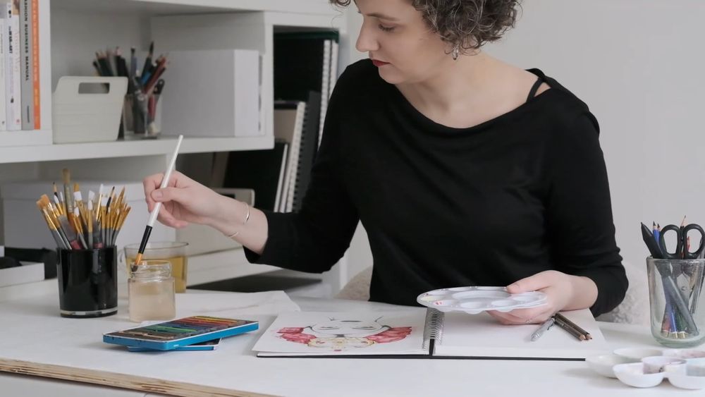 Ladies Making Women Making Arts and Crafts · Free Stock Video