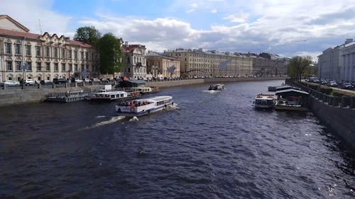 View of the Canal in St. Petersburg