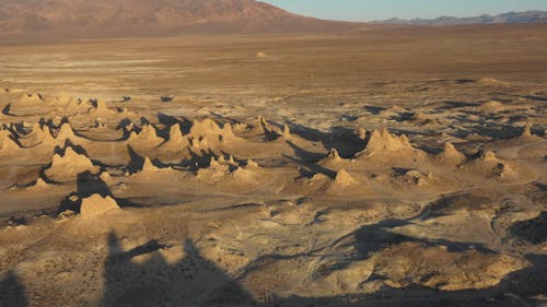 Drone Footage of a Desert Valley