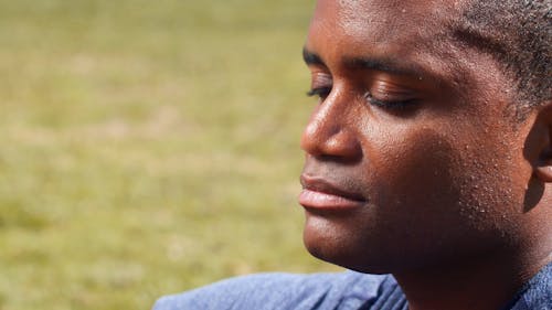 Close-up Video of a Man