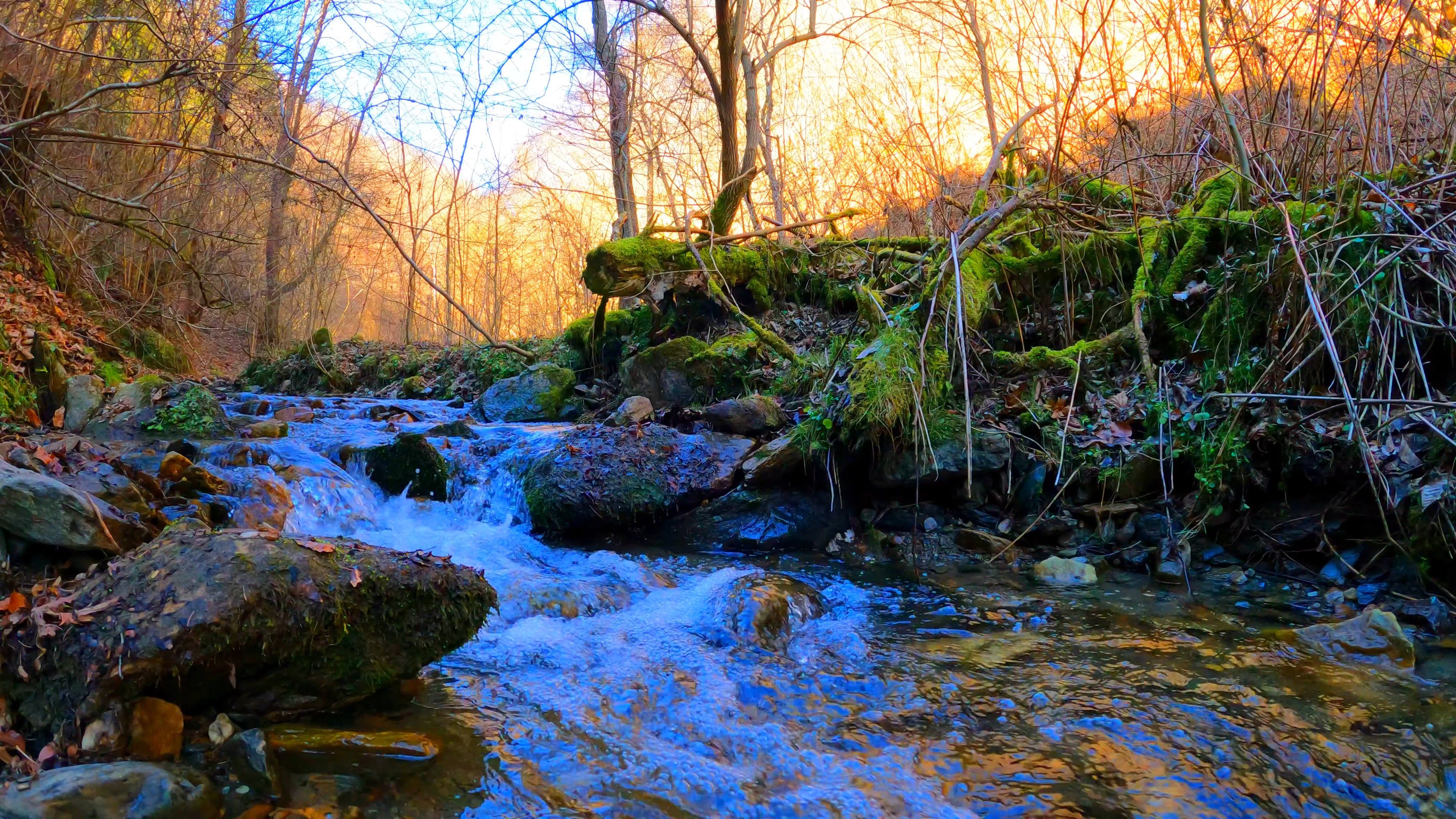 Water Flowing in the River Free Stock Video Footage, Royalty-Free 4K ...