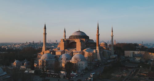 Drone Footage of Hagia Sophia Mosque