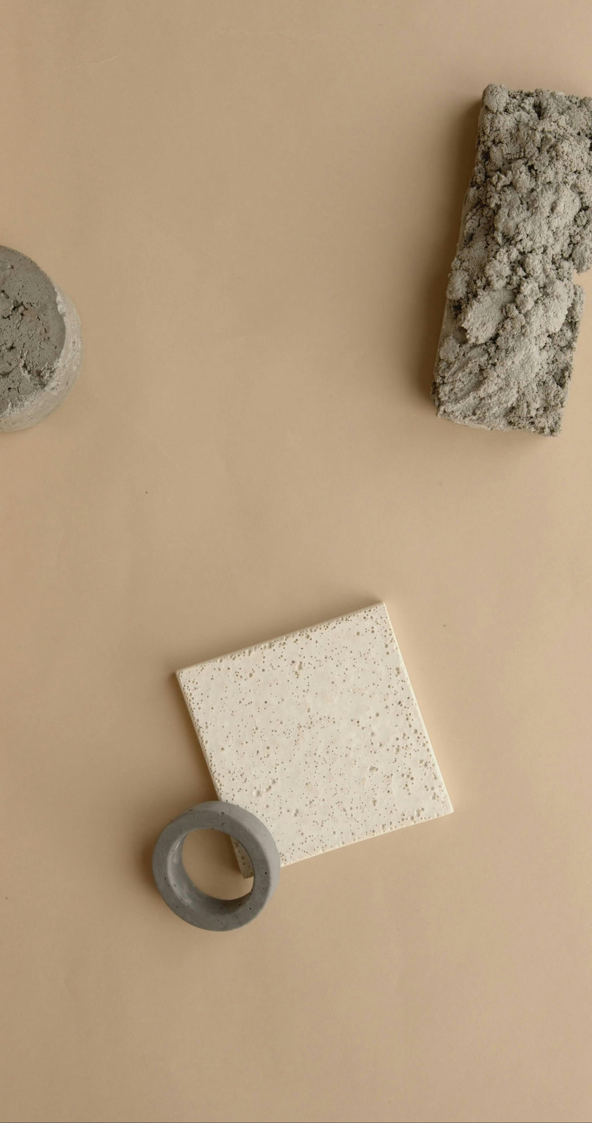 Flat lay Footage of Rough Objects · Free Stock Video