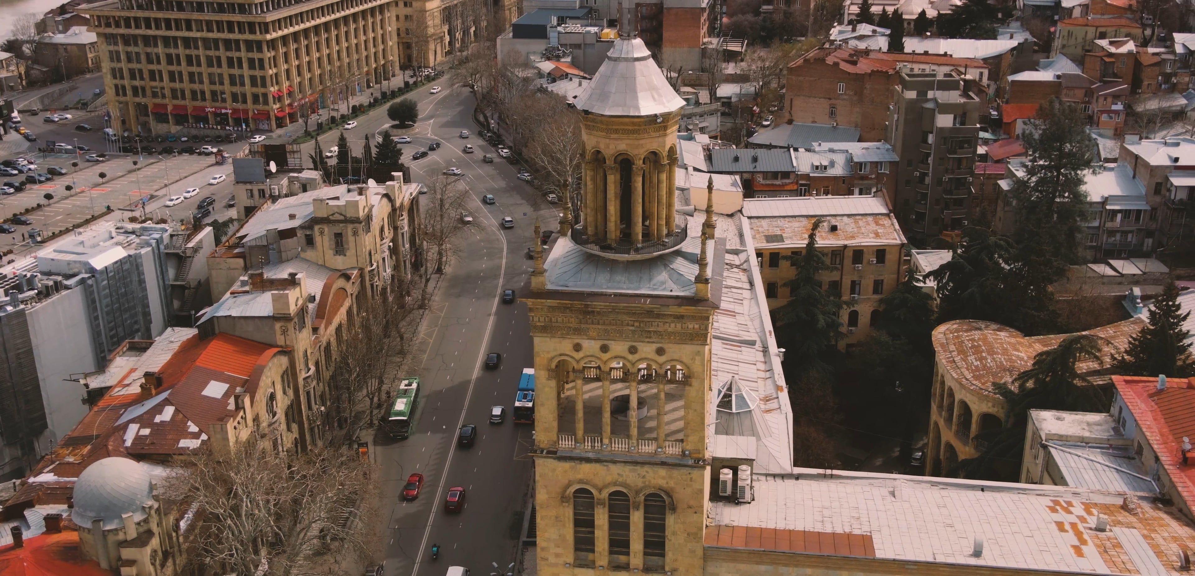 Drone Footage of a City Free Stock Video Footage, Royalty-Free 4K & HD ...