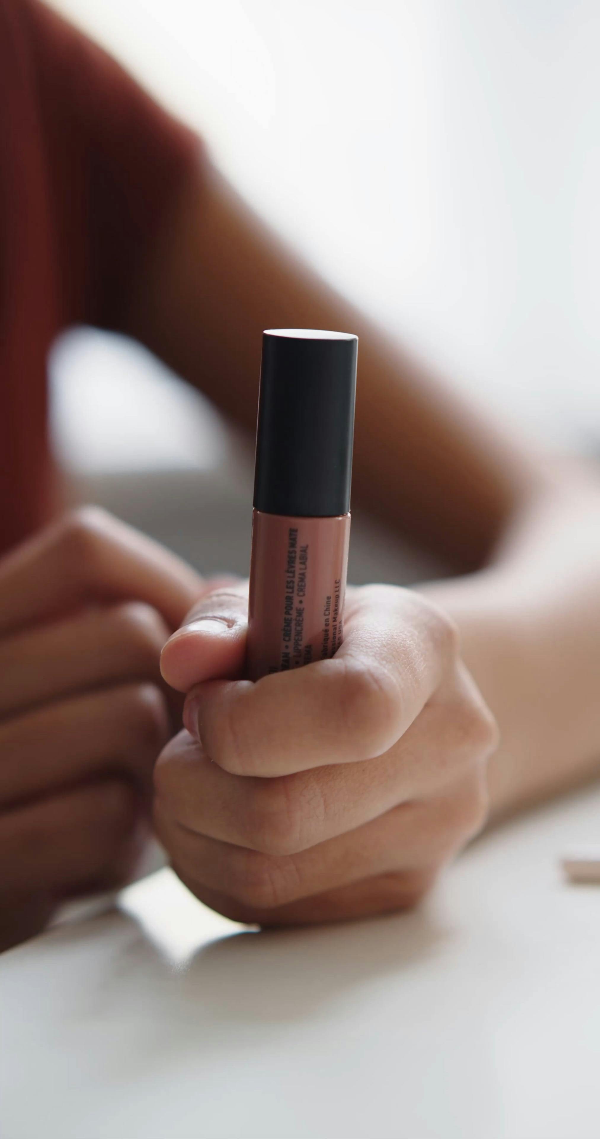 A Person Using a Lip Tint · Free Stock Video