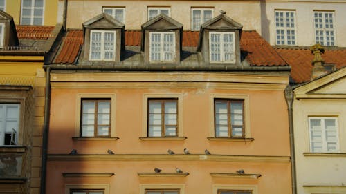 Historical Buildings In The Old Market Square