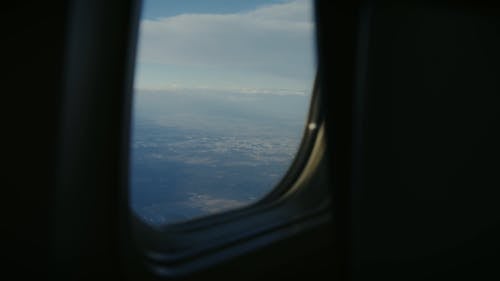 Outside View From An Airplane Window