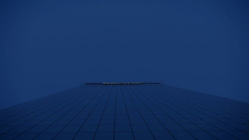 A Towering Building Shot From Below