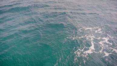 ocean waving