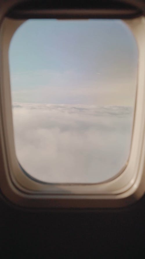 View of Airplane Window