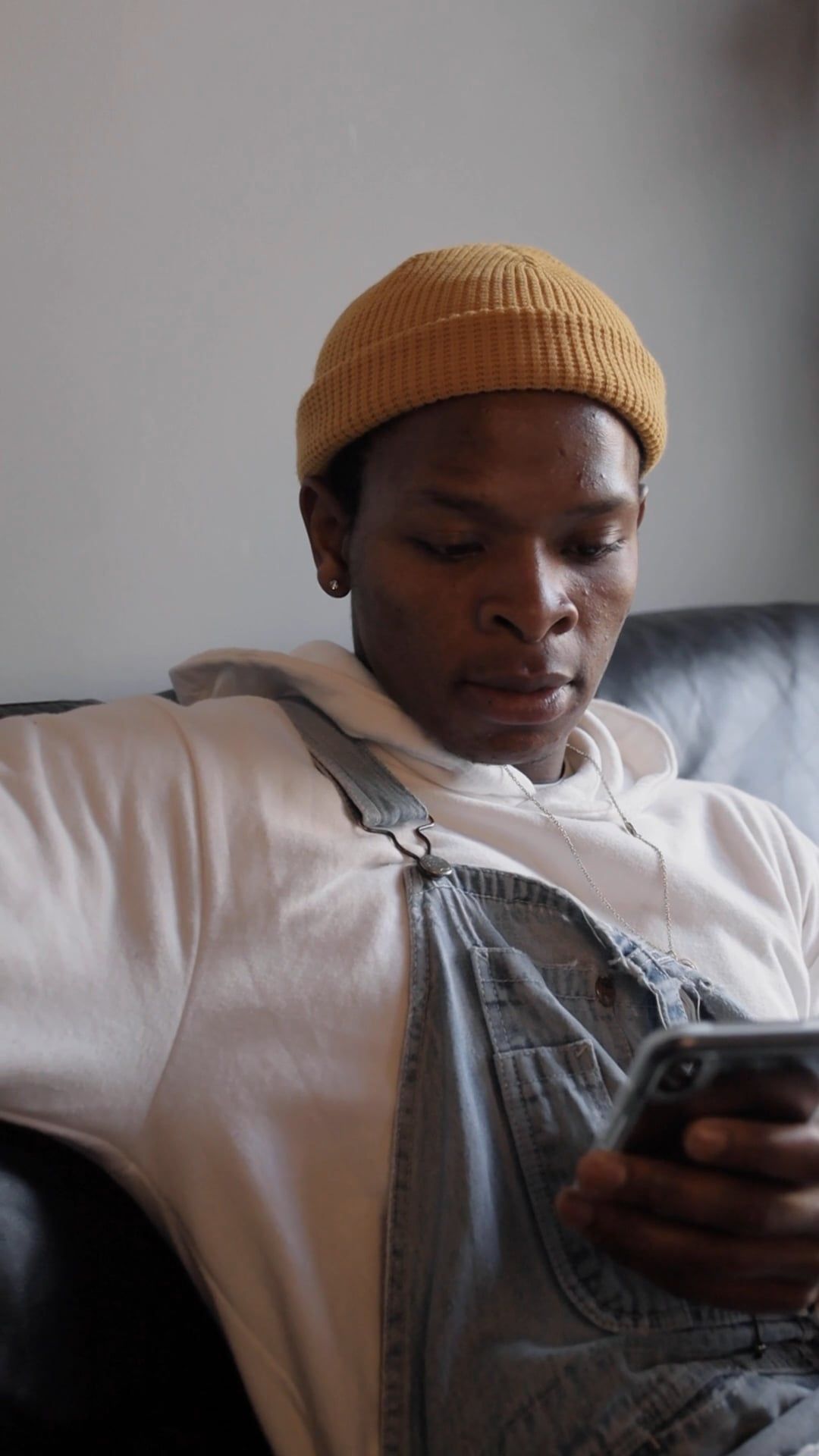 A Man Using Phone Insta Man Using a Cellphone · Free Stock Video