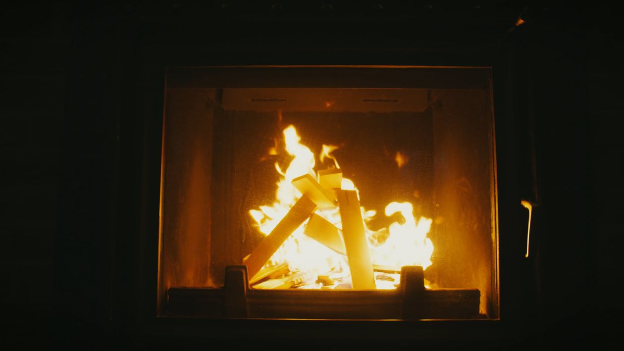 Fire Burning in a Fireplace Free Stock Video Footage, Royalty-Free 4K ...