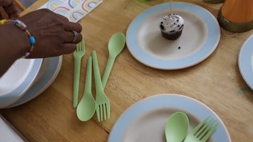 Table Setting for a Birthday Party